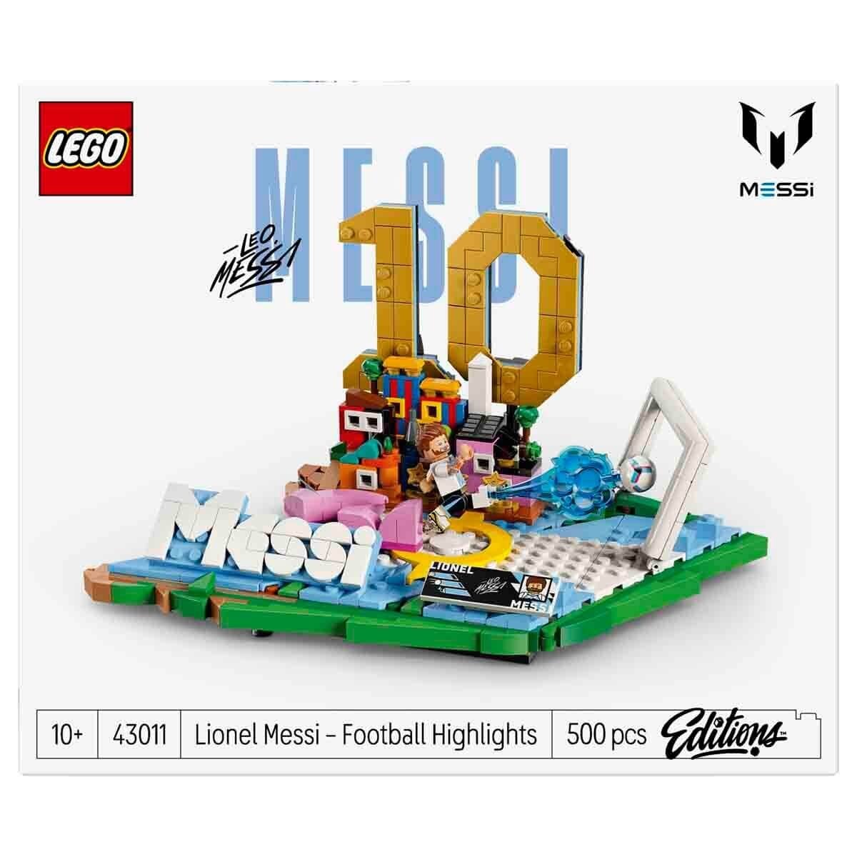 LEGO EDITIONS LIONEL MESSI UNUTULMAZ FUTBOL ANLARI 43011 Diğer LFF43011