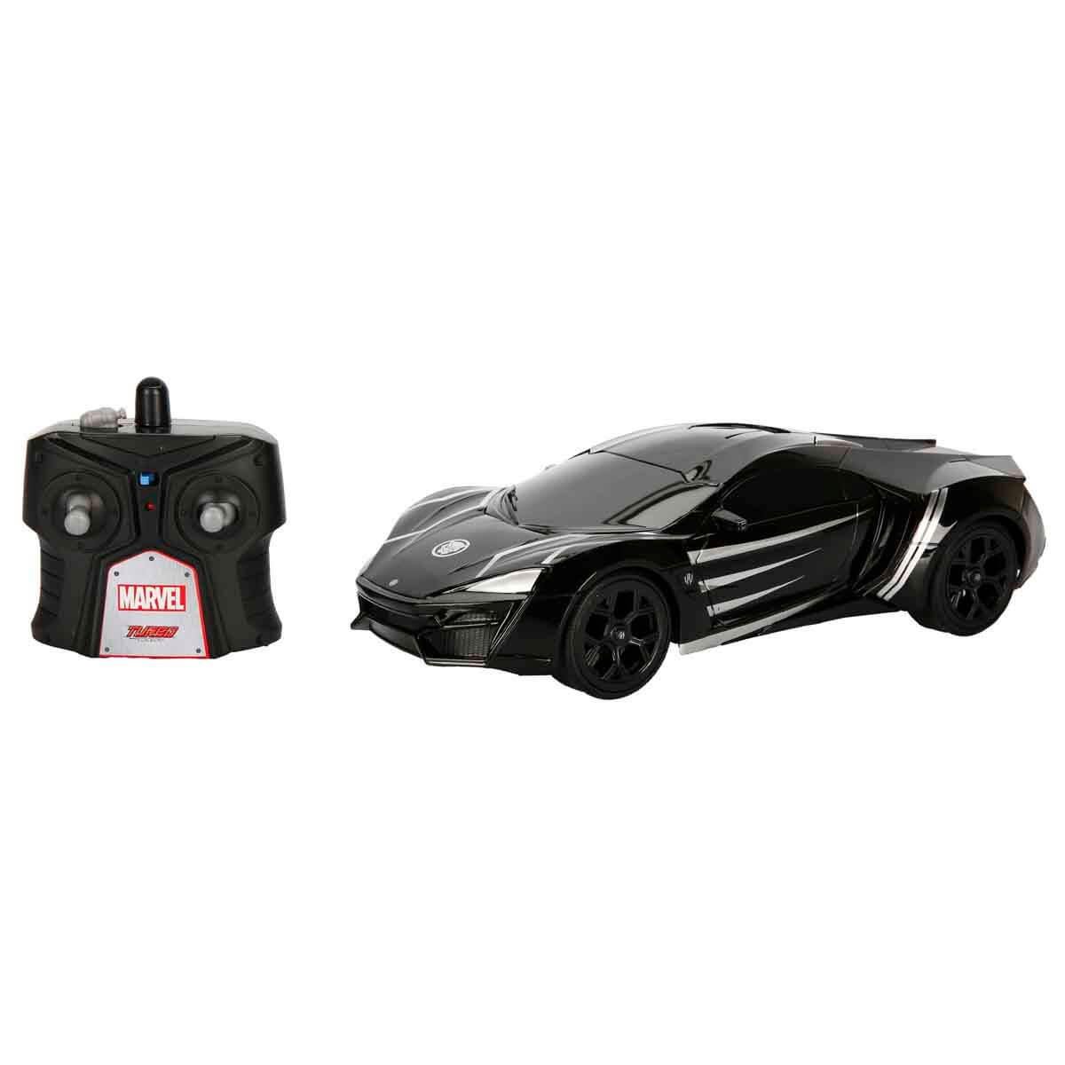 1:16 AVENGERS BLACK PANTHER LYKAN HYPERSPORT USB SARJLI UZAKTAN KUMANDALI ARABA 7037 Diğer S01007037