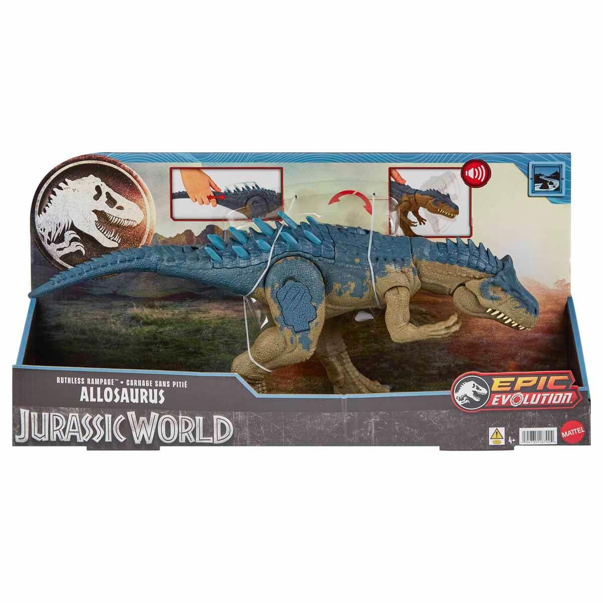 JURASSIC WORLD SUPER GUCLU ALLOSAURUS FIGURU HRX50 Diğer HRX50