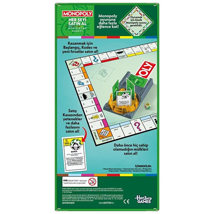 MONOPOLY HER SEYI AL GENISLETME PAKETI G0720 Diğer G0720