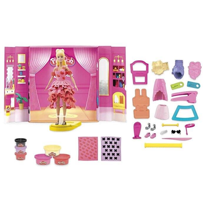 PLAY DOH BARBIE TASARIM MODA SHOW G1356 Diğer G1356