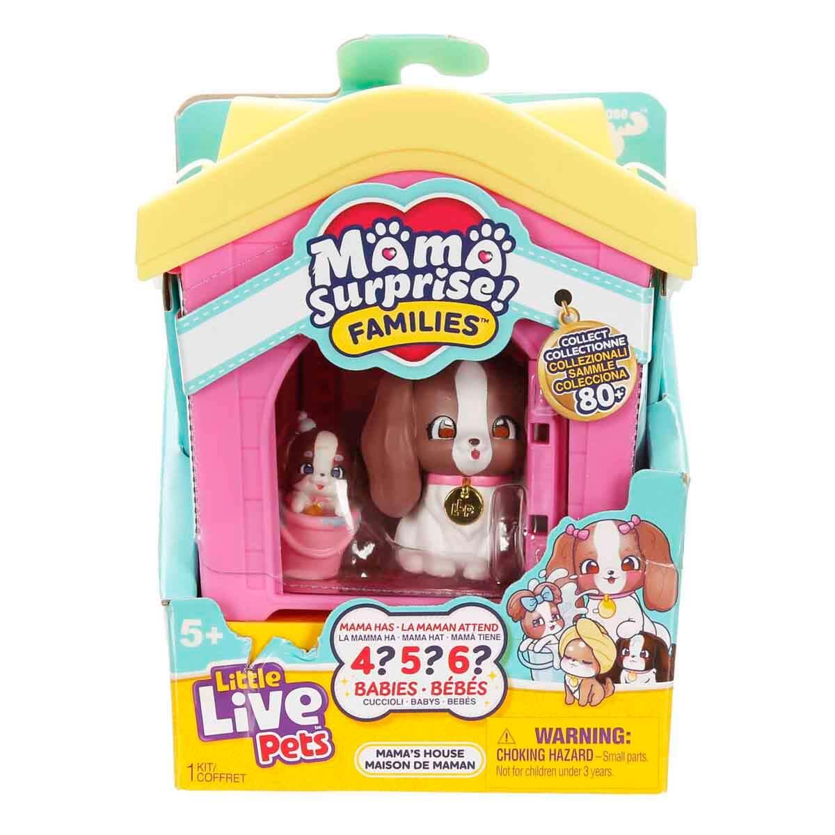 LITTLE LIVE PETS LIVE PETS MAMA SURPRISE FAMILIES HOUSE WITH SPANIEL LP306000 Diğer LP306000 S