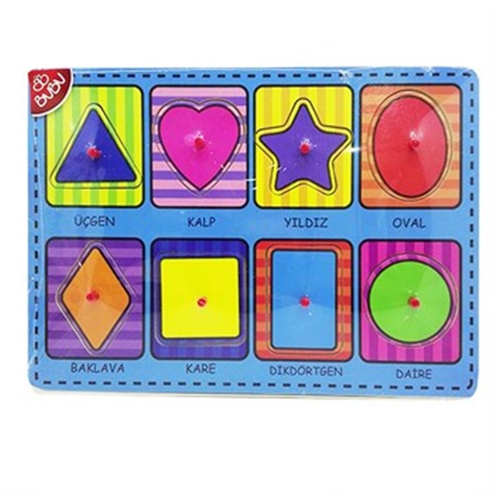Ahşap Puzzle Şekiller