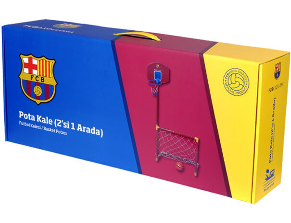 Barcelona Portatif Kale Basket Potası Akçiçek AKC821