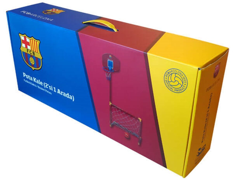 Barcelona Portatif Kale Basket Potası Akçiçek AKC821