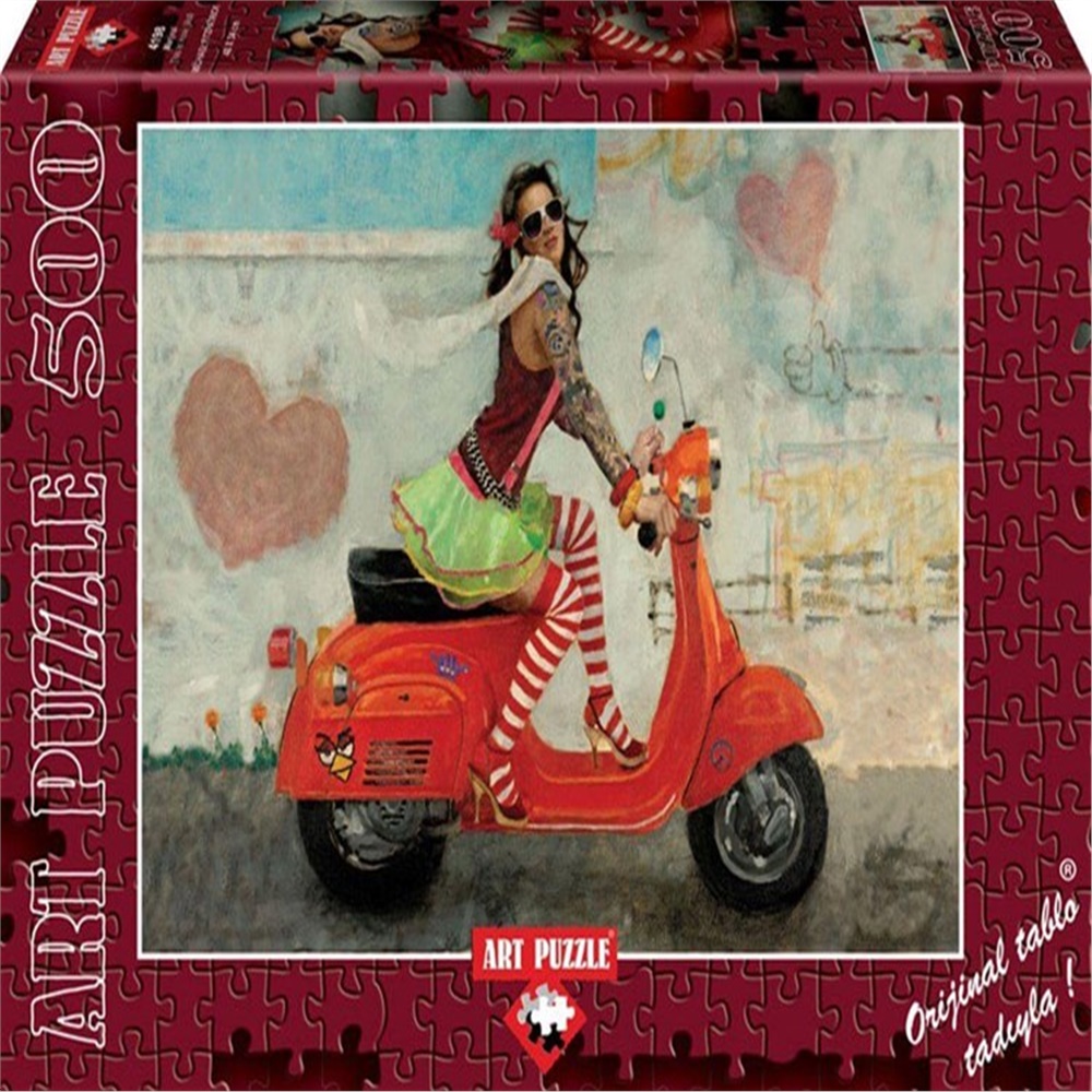 Art Puzzle 500 Parça Marjinal
