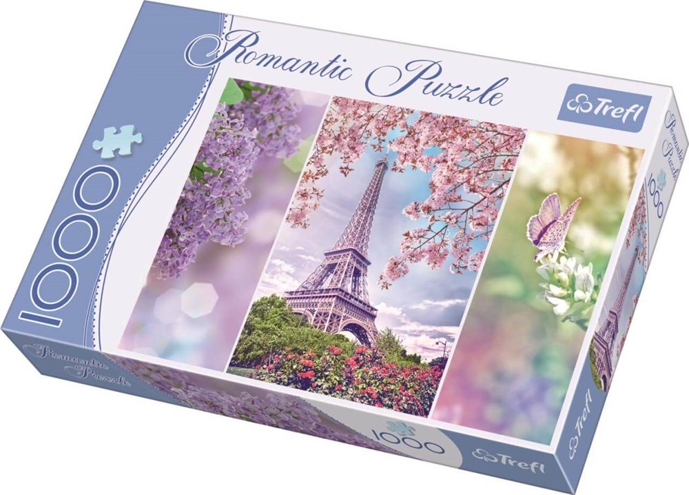 Art Puzzle 1000 Romantic Spring In Paris HD 10409 Art Puzzle HD 10409