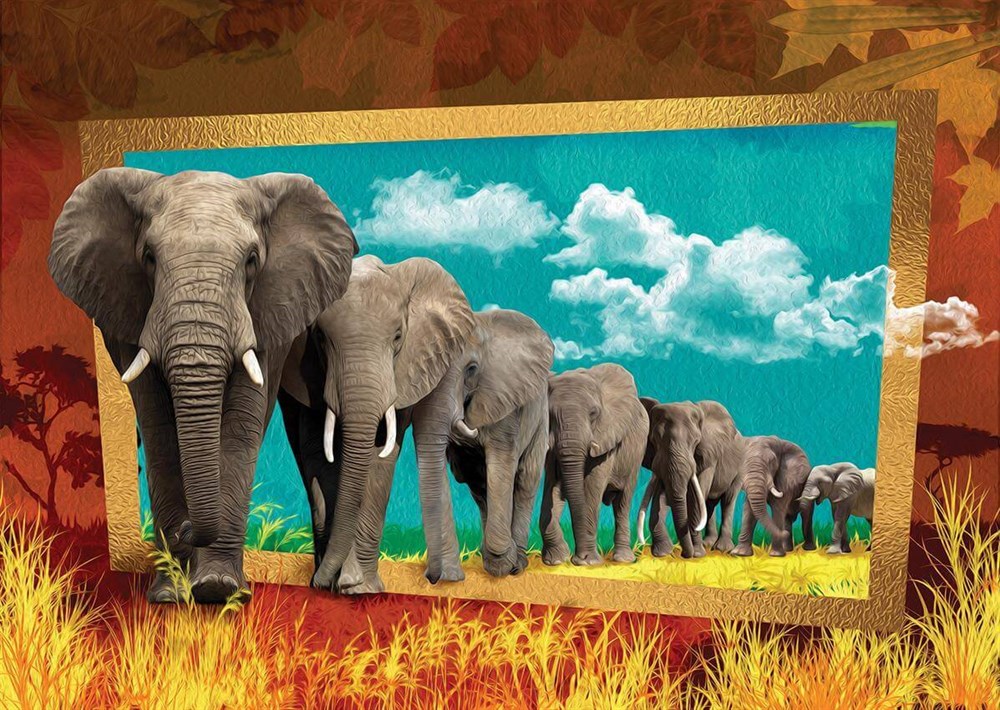 Art Puzzle Bereket 1000 Parça Puzzle HD 4373 Art Puzzle HD 4373