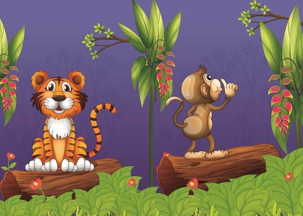 Art Puzzle Orman Dostları 2'li 12+24 Parça Yapboz HD 4488 Art Puzzle HD 4488