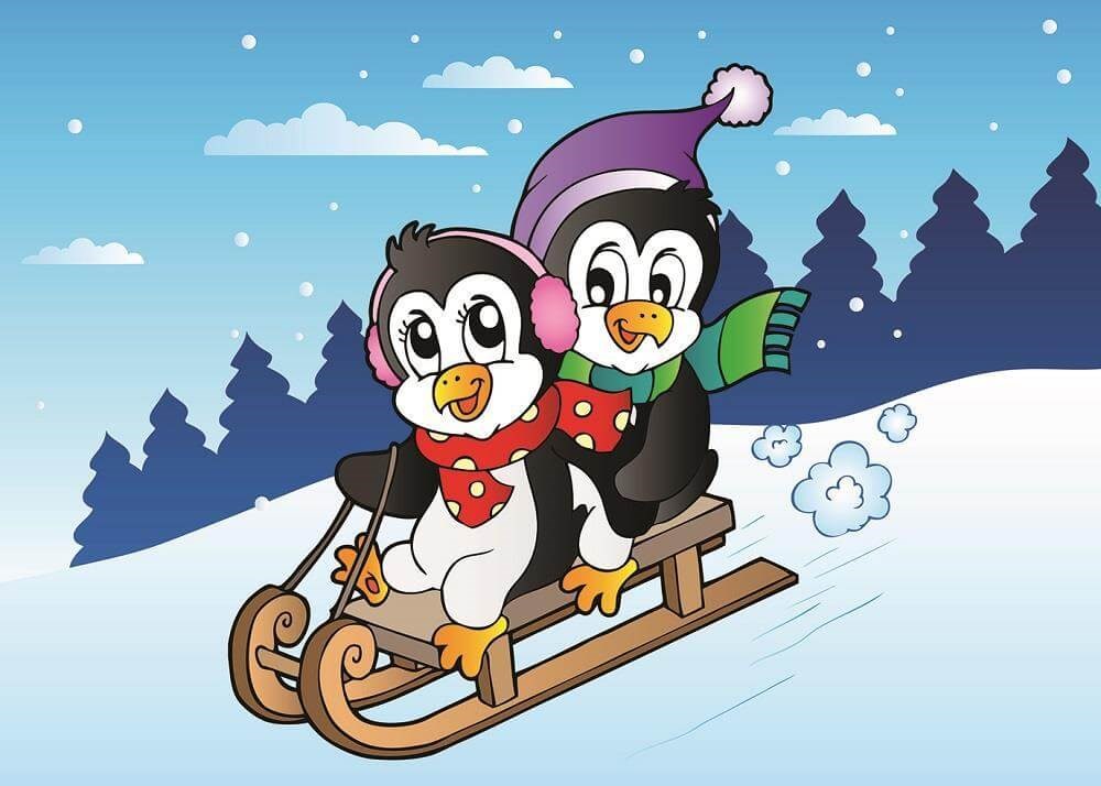 Art Puzzle Penguenler 2'li 12+24 Parça Yapboz HD 4489 Art Puzzle HD 4489