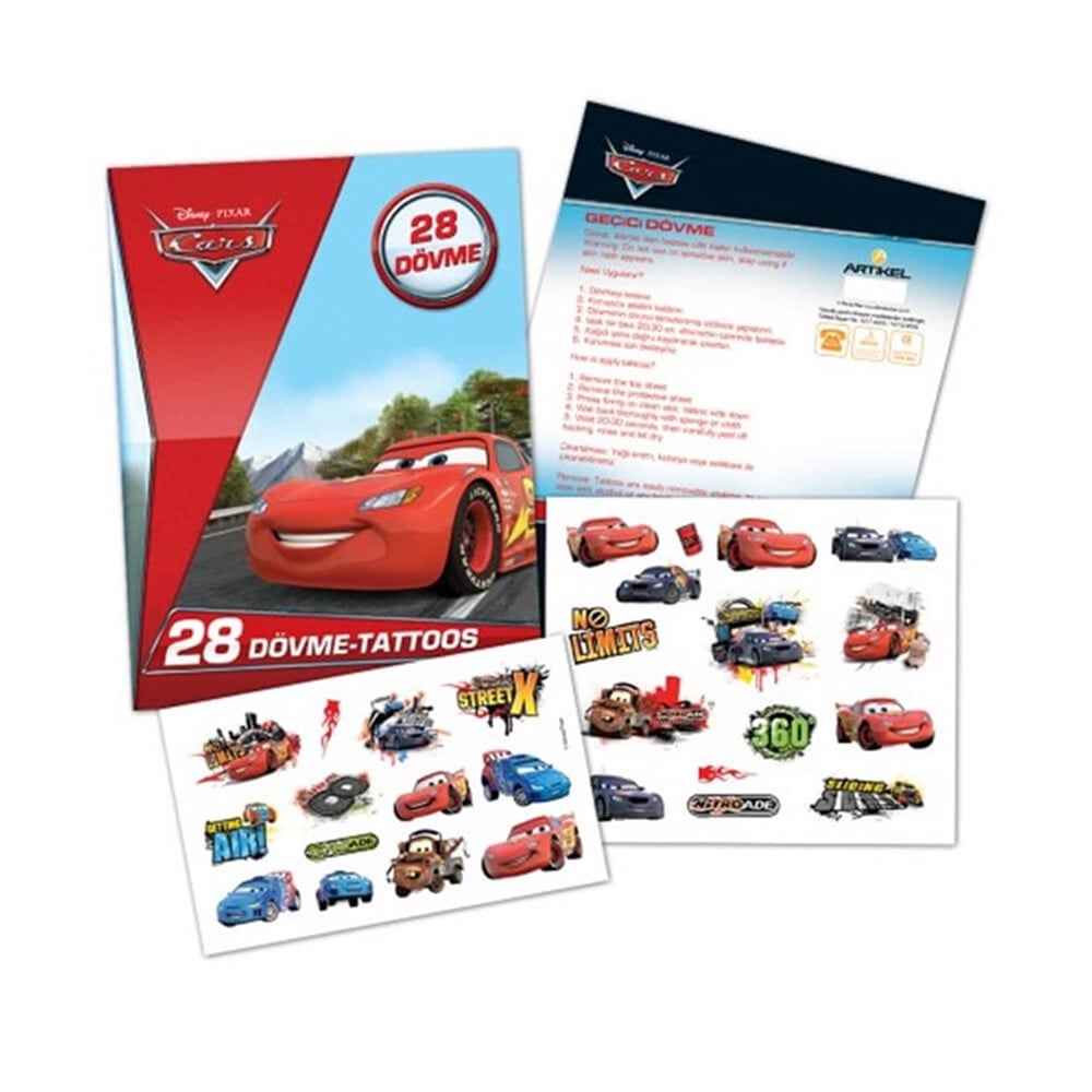 Artikel DS-173 Cars Tattoo Artikel DS-173