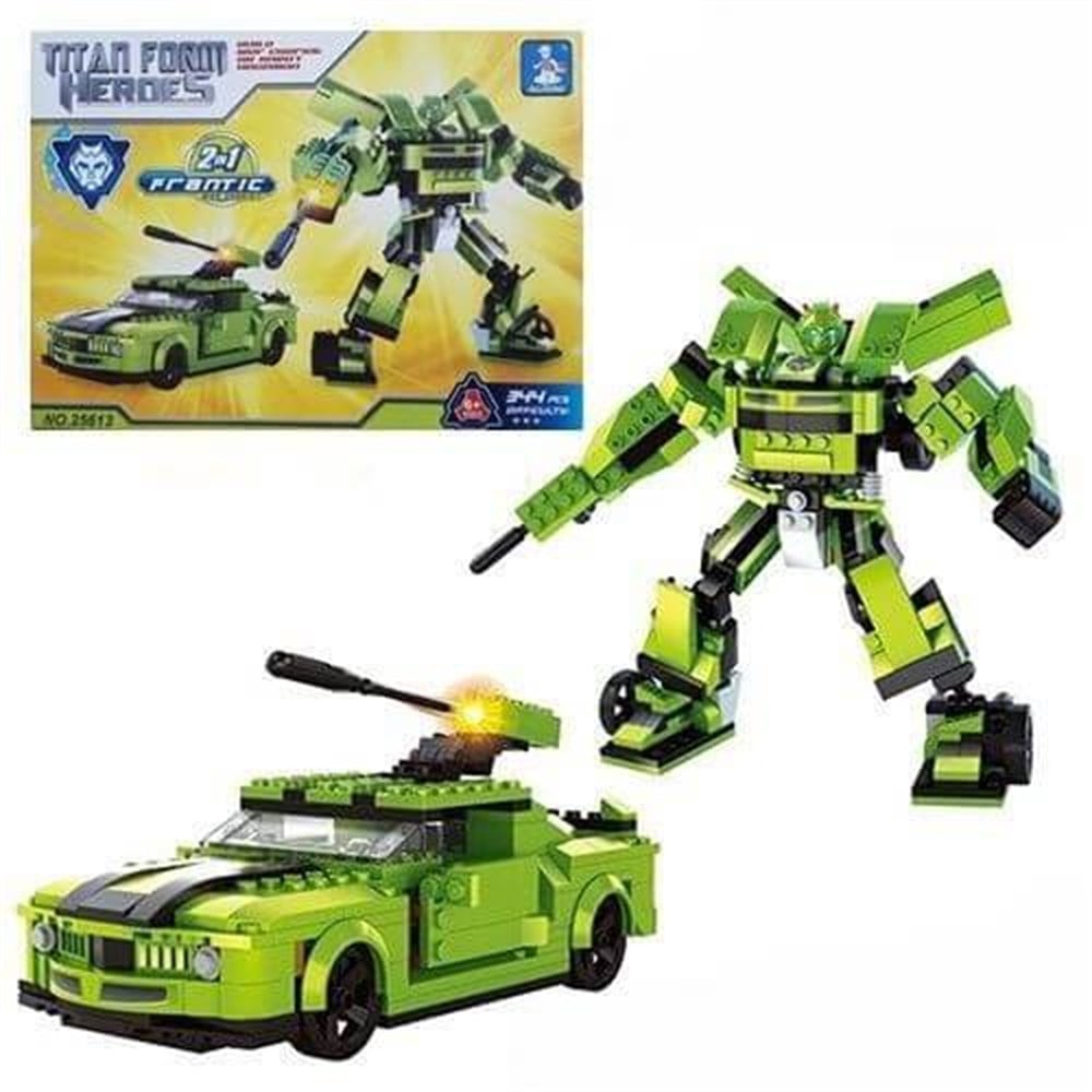 Ausini 344 Parça Robot Araba 25613 Ausini 25613