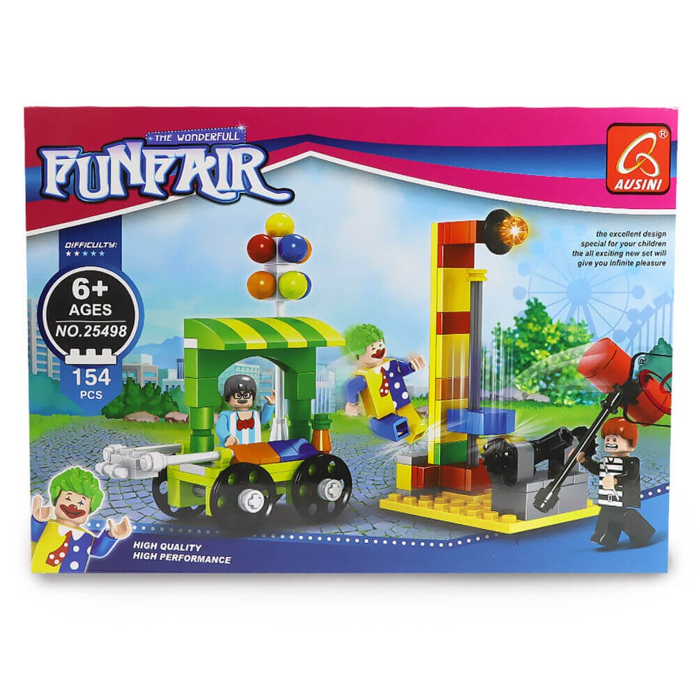 Ausini 154 Parça Fun Fair Set Ausini BIG25498
