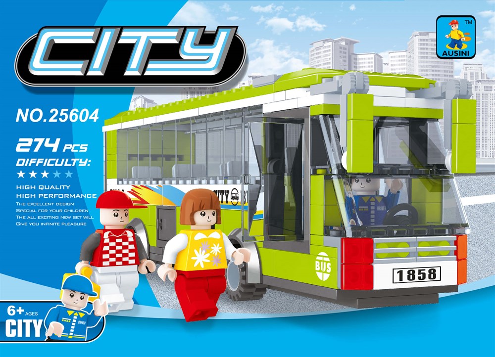 Ausini 274 Parça City Set Ausini BIG25604