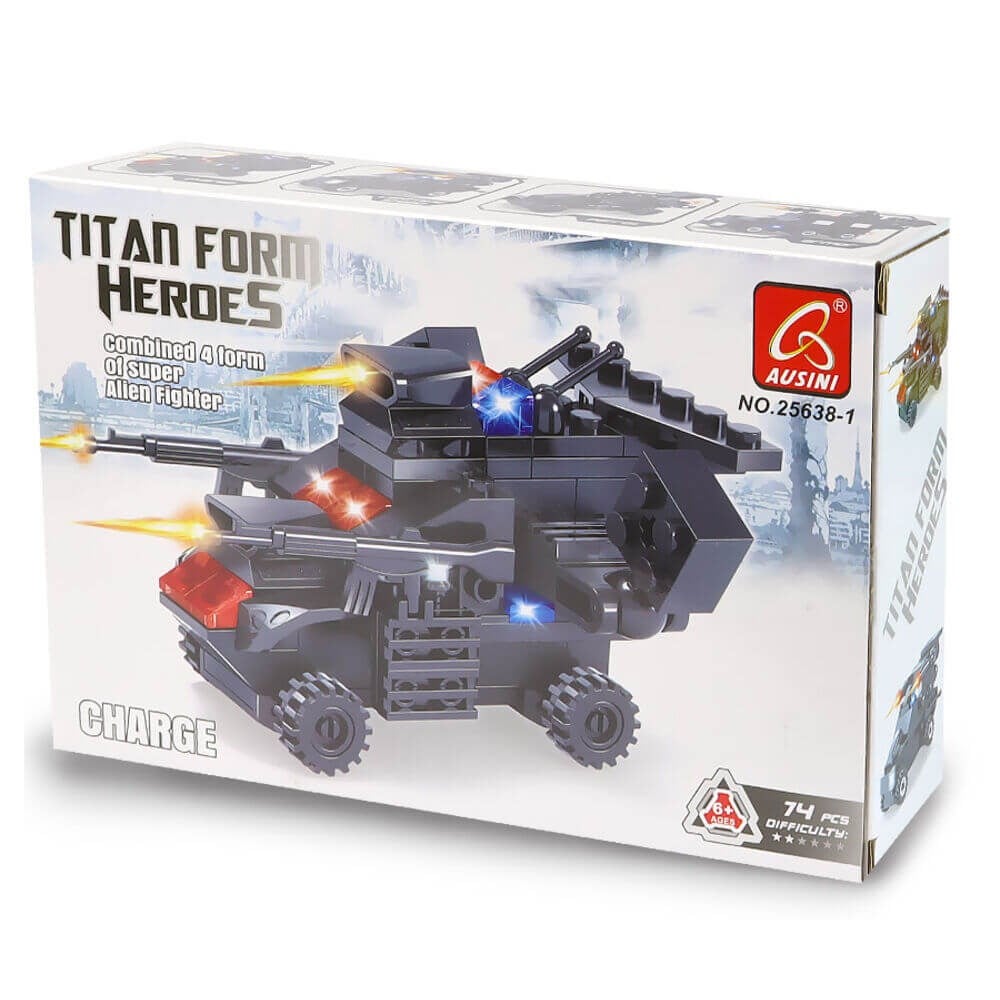 Ausini Heroes Set 74 Parça Ausini BIG56381