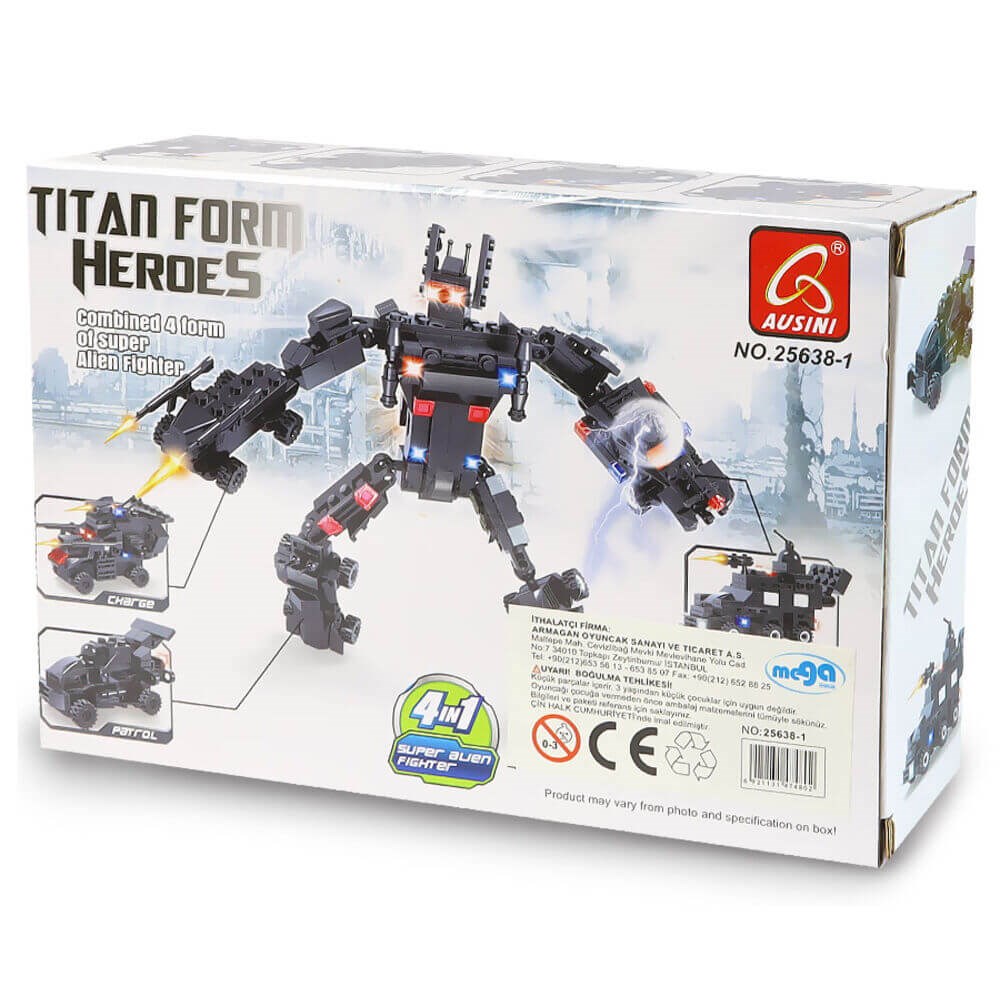 Ausini Heroes Set 74 Parça Ausini BIG56381