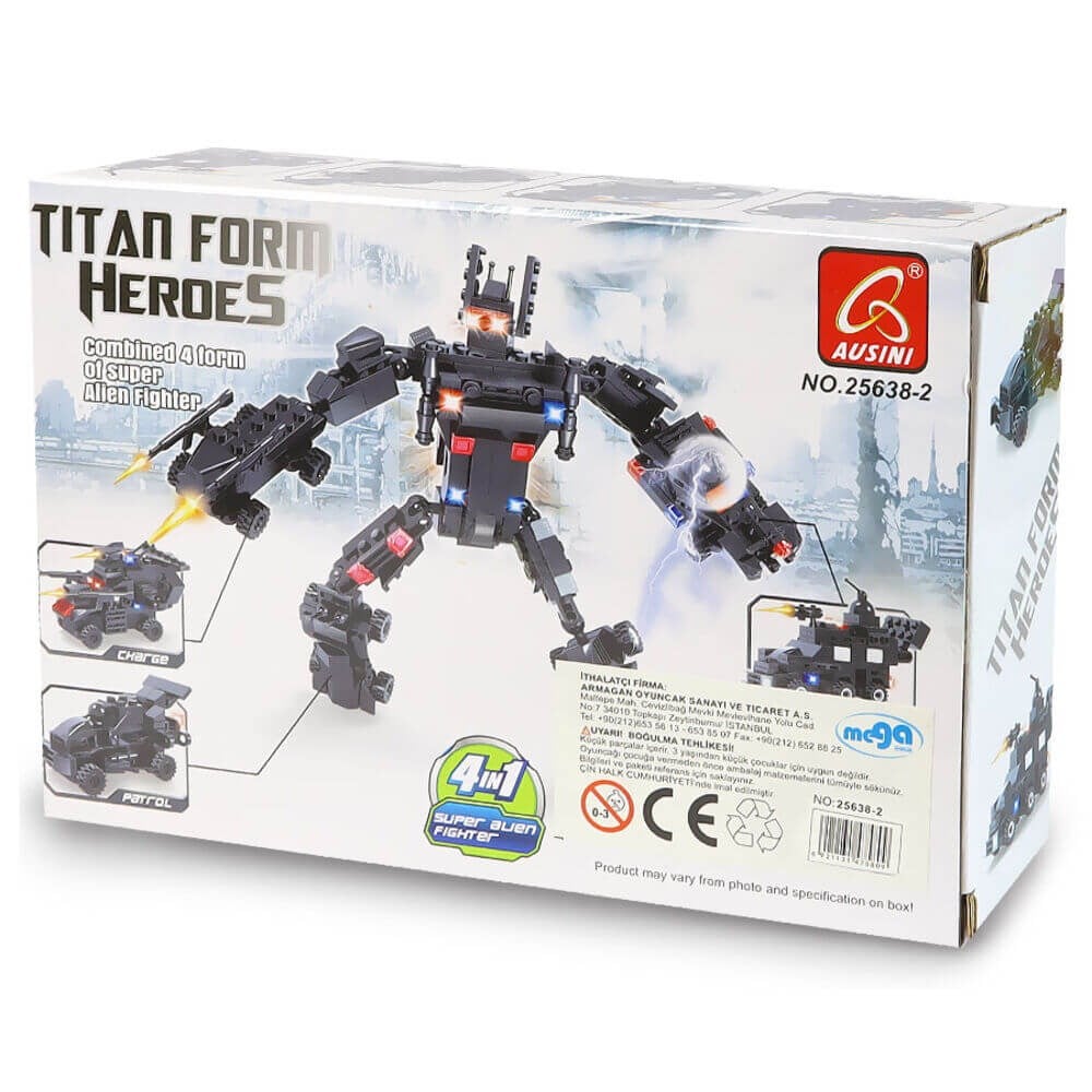Ausini Heroes Set 97 Parça Ausini BIG56382