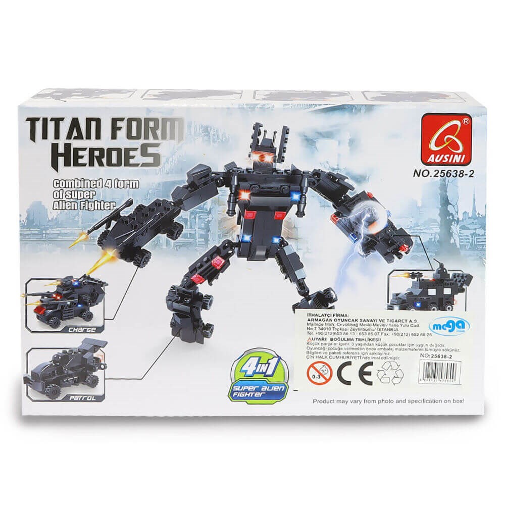 Ausini Heroes Set 97 Parça Ausini BIG56382