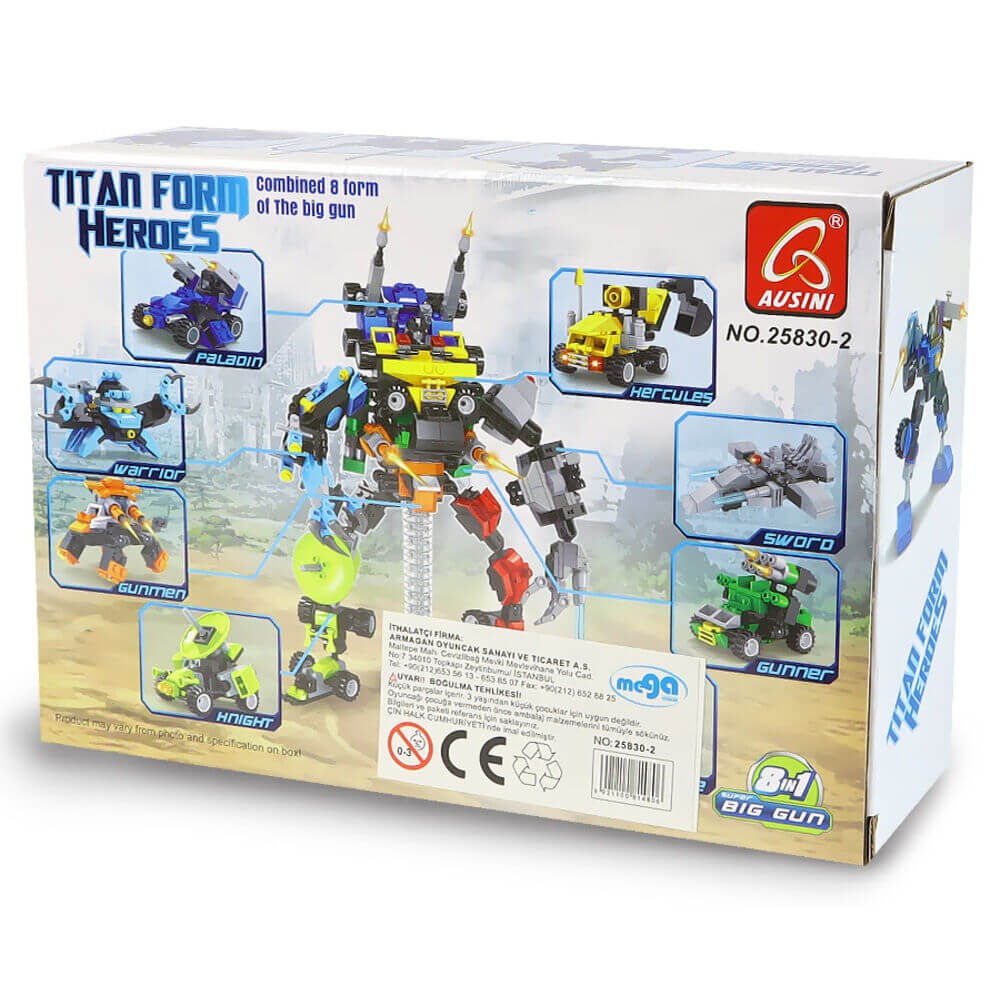 Ausini Heroes Set 67 Parça Ausini BIG58302
