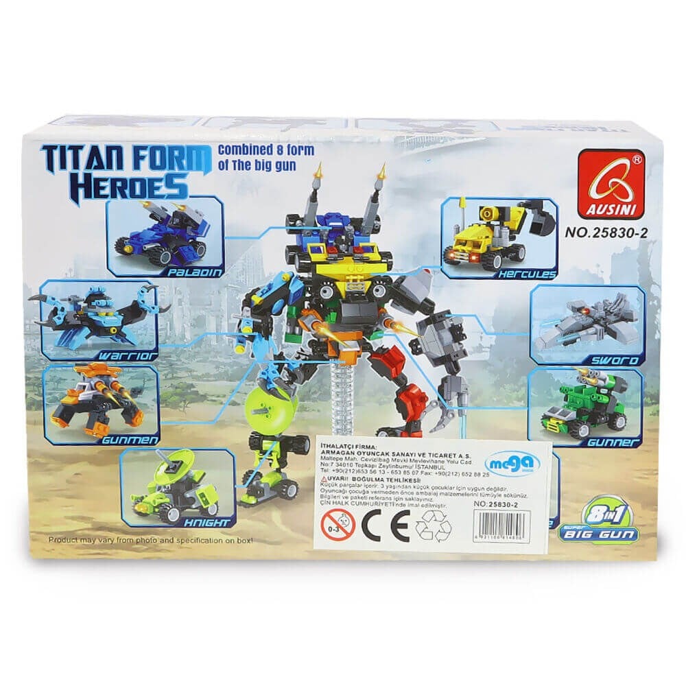 Ausini Heroes Set 67 Parça Ausini BIG58302