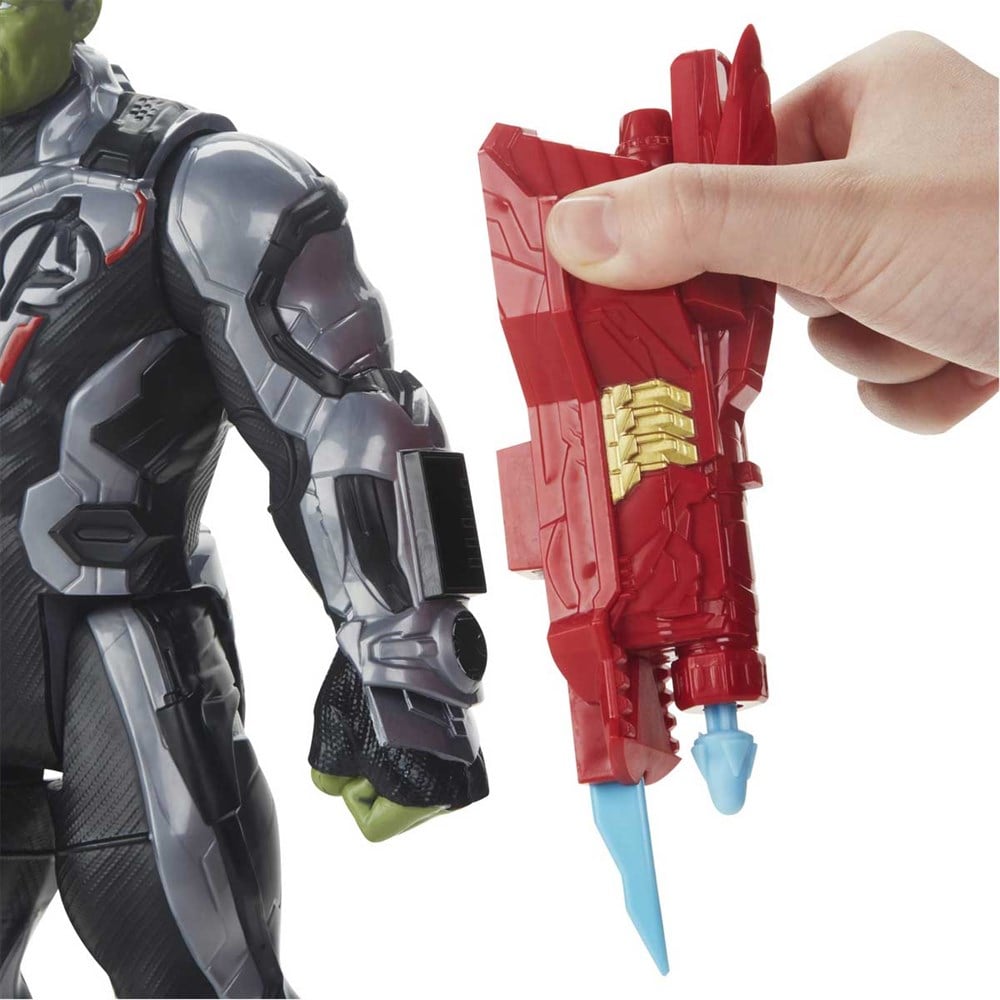 Avengers Endgame Titan Hero Power FX Hulk Figür 30 cm E3304 Avengers E3304