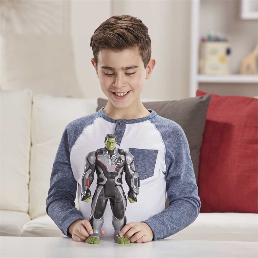 Avengers Endgame Titan Hero Power FX Hulk Figür 30 cm E3304 Avengers E3304