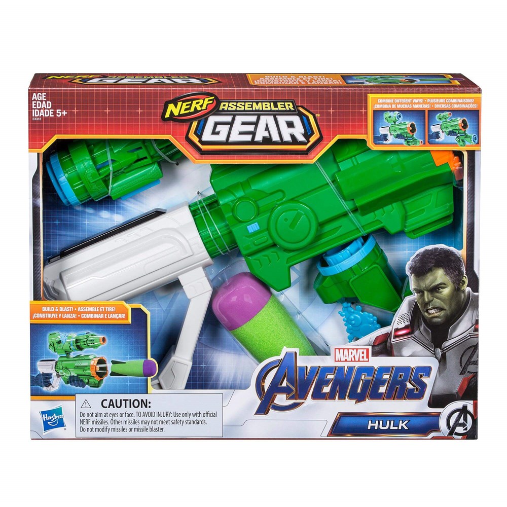 Avengers Endgame Nerf Assembler Gear Hulk E3312 Avengers E3312