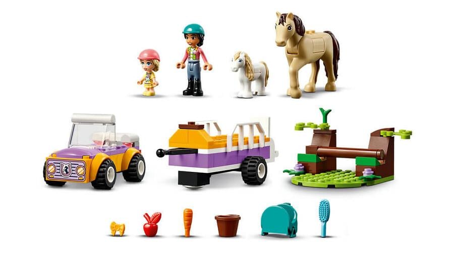 LEGO FRIENDS AT VE MIDILLI ROMORKU 42634 Diğer LGF42634
