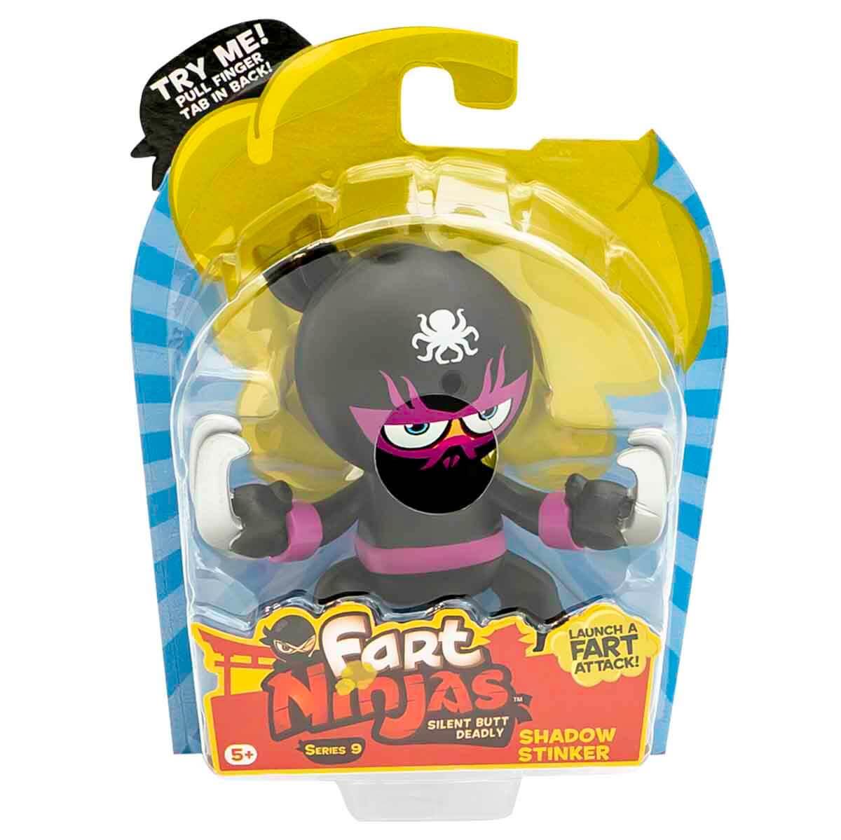 FART NINJAS GAZ CIKARAN SENSORLU FIGUR S9 FAN02001 - SHADOW STINKER Diğer FAN02001 SHS