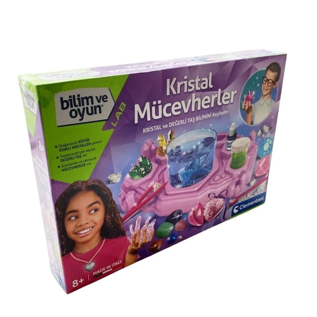 CLEMENTONI BILIM VE OYUN KRISTAL MUCEVHERLER 64059 Diğer CLE 64059