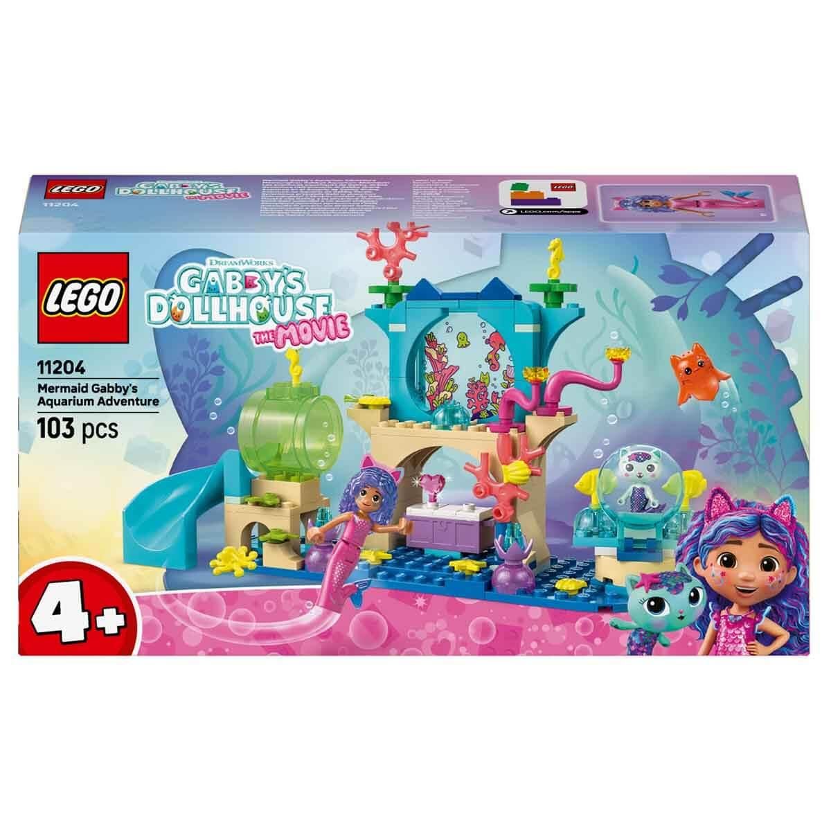 LEGO GABBY’S DOLLHOUSE DENIZ KIZI GABBY’NIN AKVARYUM MACERASI 11204 Diğer LEJ11204