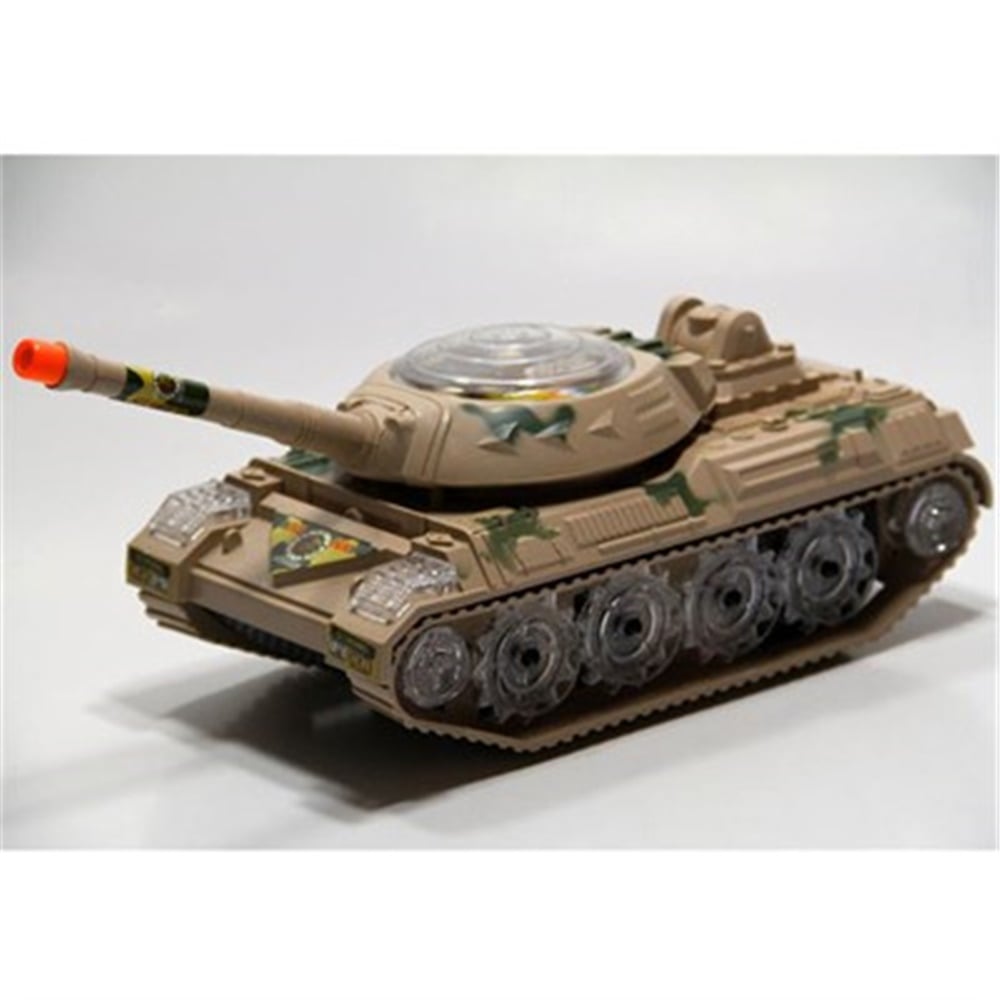 Sesli Güçlü Pilli Çarp Geç Savaş Tankı