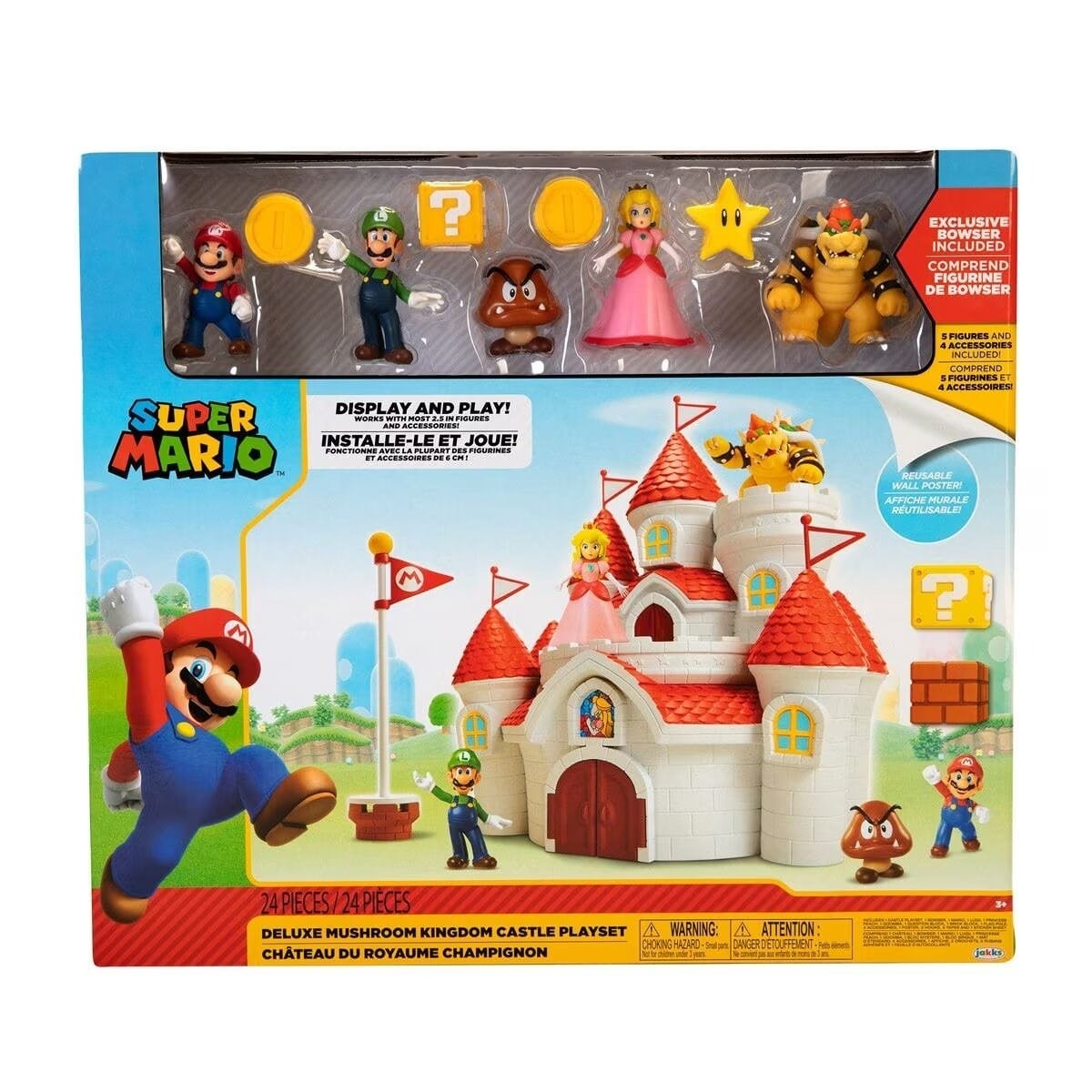 NINTENDO MUSHROOM KINGDOM CASTLE DELUXE OYUN SETI 10184 Diğer NESL 10184