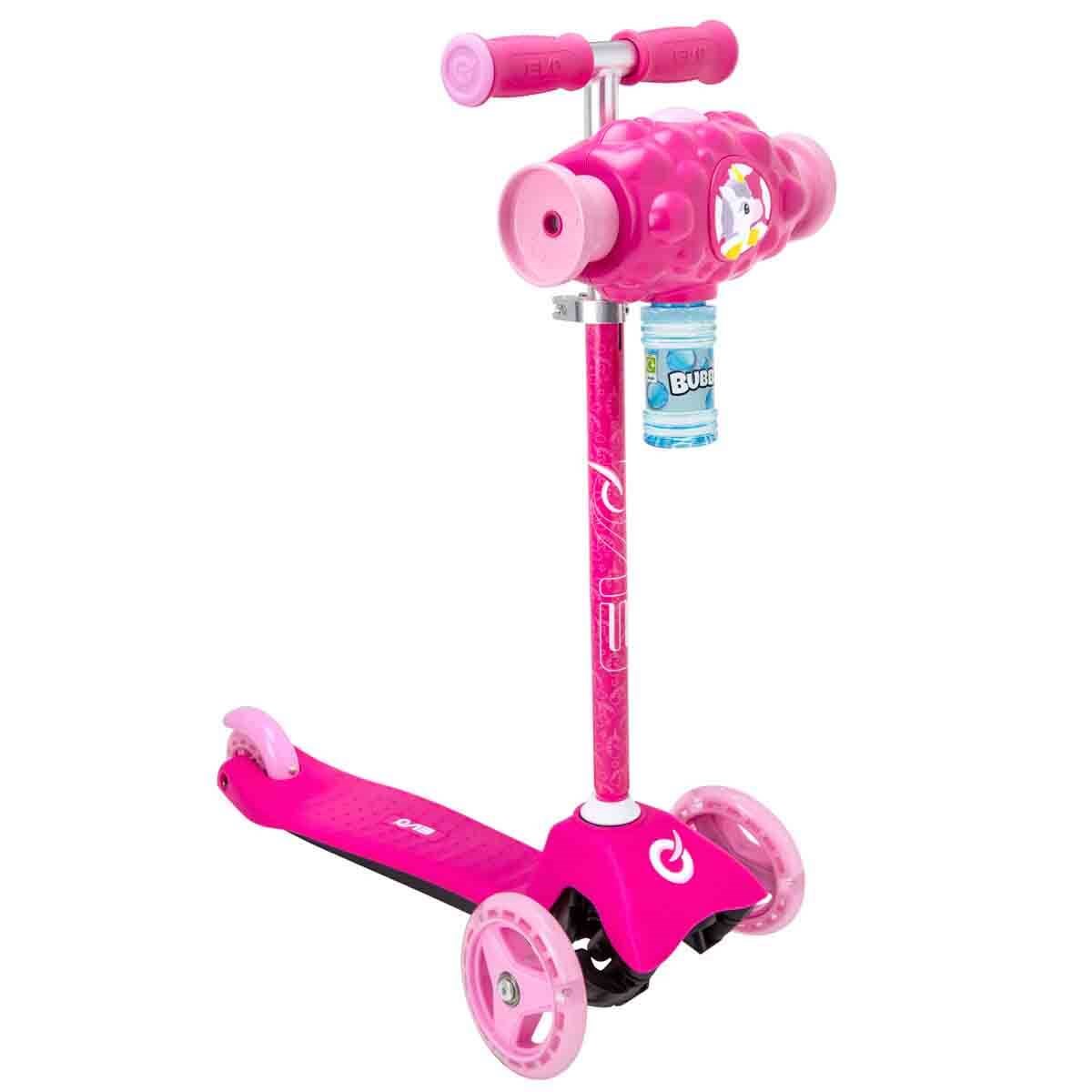 EVO 3 TEKERLEKLI UNICORN BUBBLZ MINI CRUISER PEMBE SCOOTER Diğer S01001474