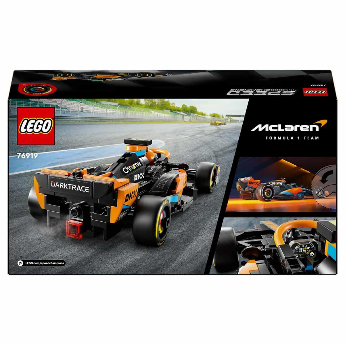 LEGO SPEED CHAMPIONS 2023 MCLAREN FORMULA 1 YARIS ARABASI SET 76919 Diğer LSR76919