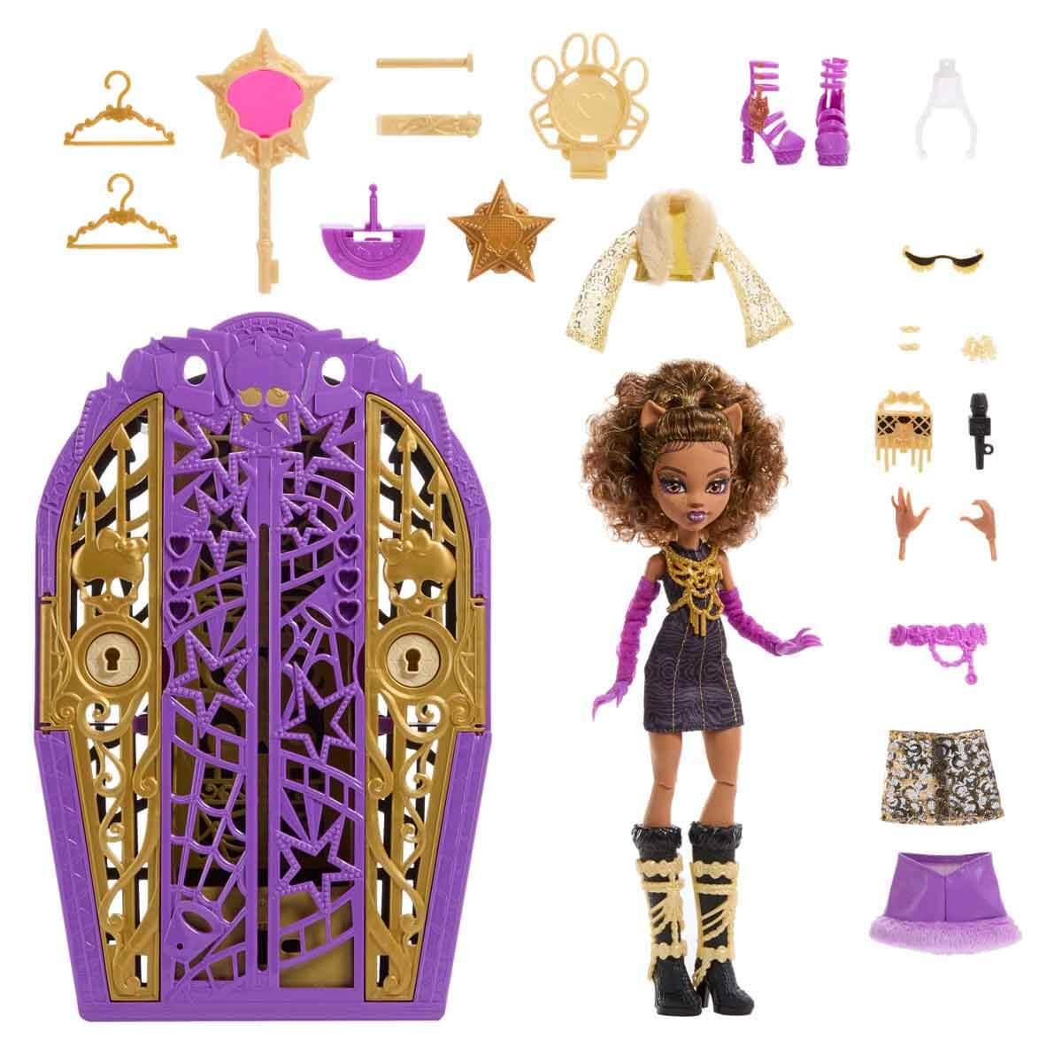 MONSTER HIGH GIZEMLI ARKADASLAR OYUN SETI CLAWDEEN WOLF JBG79-JBG80 Diğer JBG80