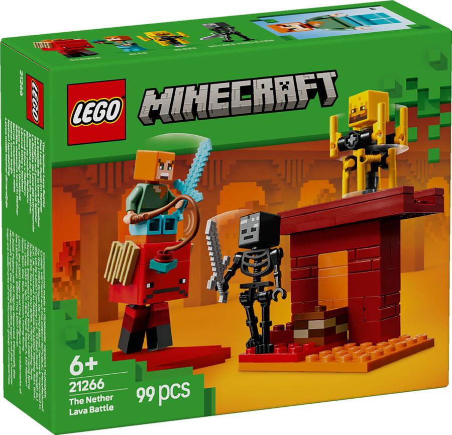 LEGO MINECRAFT NETHER LAV SAVASI 21266 Diğer LMN21266