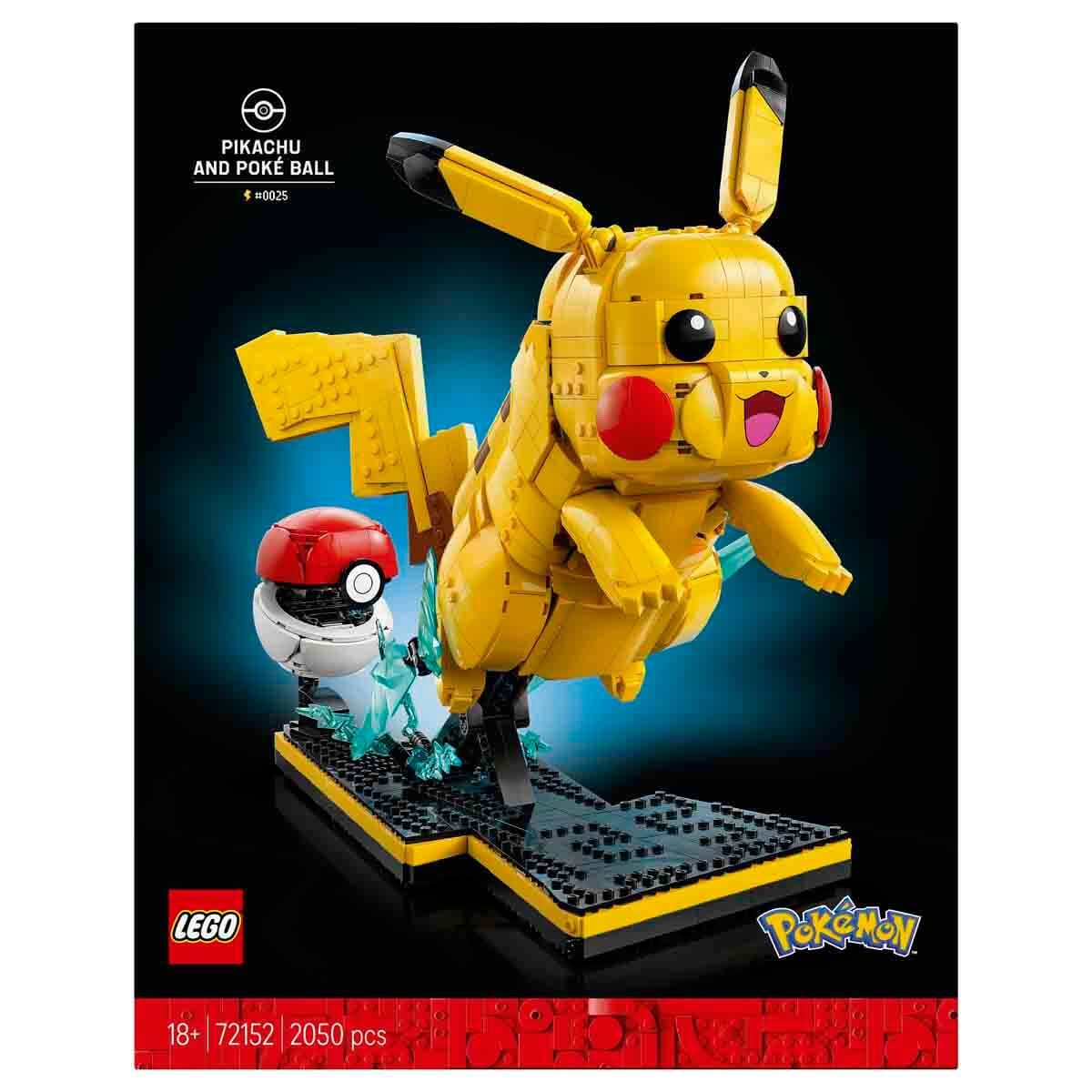 LEGO Pokémon Pikachu ve Poké Topu 72152 Lego LZC72152