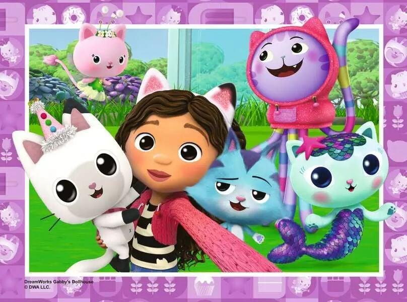 RAVENSBURGER 4IN1 GABBYS DOLLHOUSE PUZZLE Diğer RPX031436