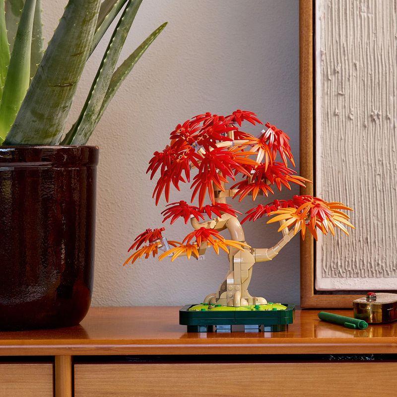 LEGO BOTANICALS JAPON KIRMIZI AKCAAGAC BONSAI AGACI 10348 Diğer LZC10348