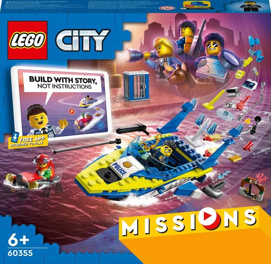 LEGO CITY SU POLISI DEDEKTIF GOREVLERI 60355 Diğer LSC60355