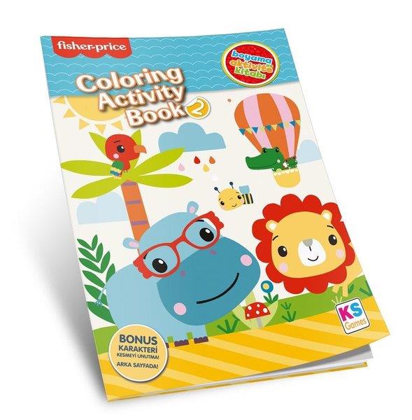 FISHER PRICE COLORING ACTIVITY BOOK 2 TR Diğer FP 13436