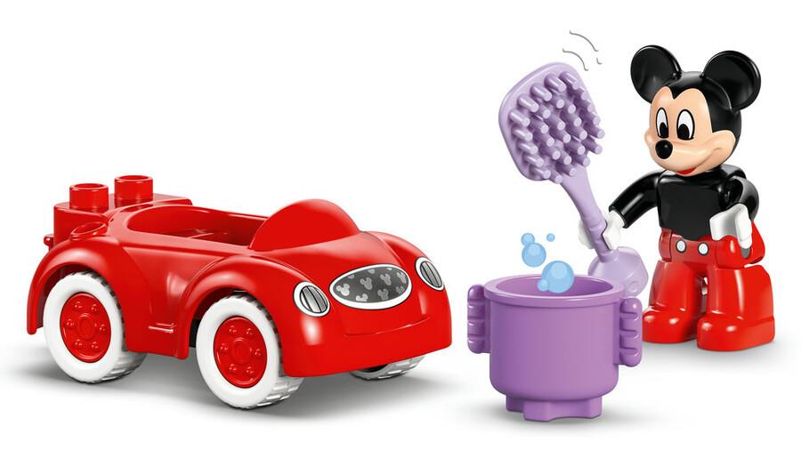 LEGO DUPLO DISNEY MICKEY FARE’NIN KULUP EVI VE ARABASI 10454 Diğer LED10454