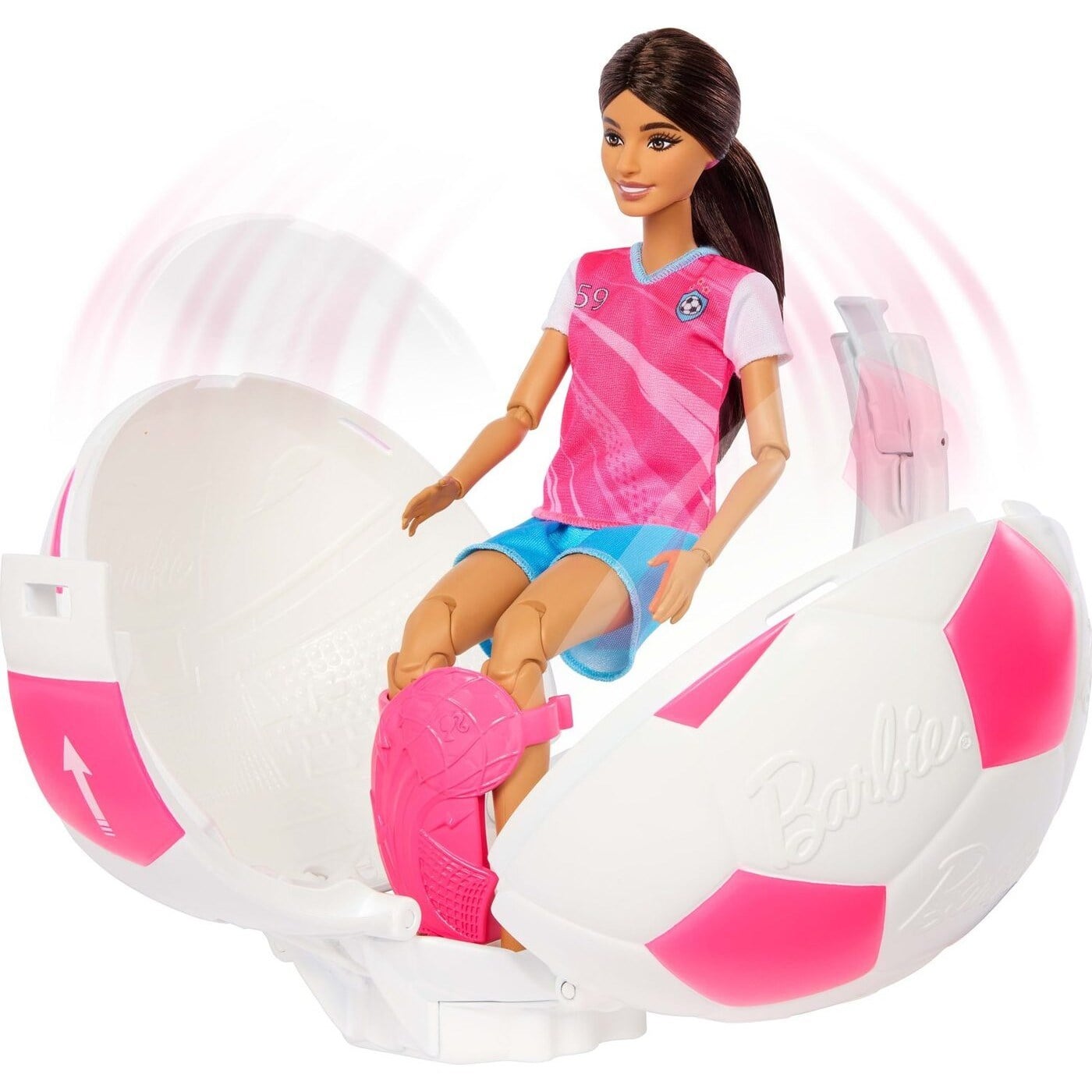 Barbie Roll ve Reveal Futbolcu Bebeği JMK20 Barbie JMK20