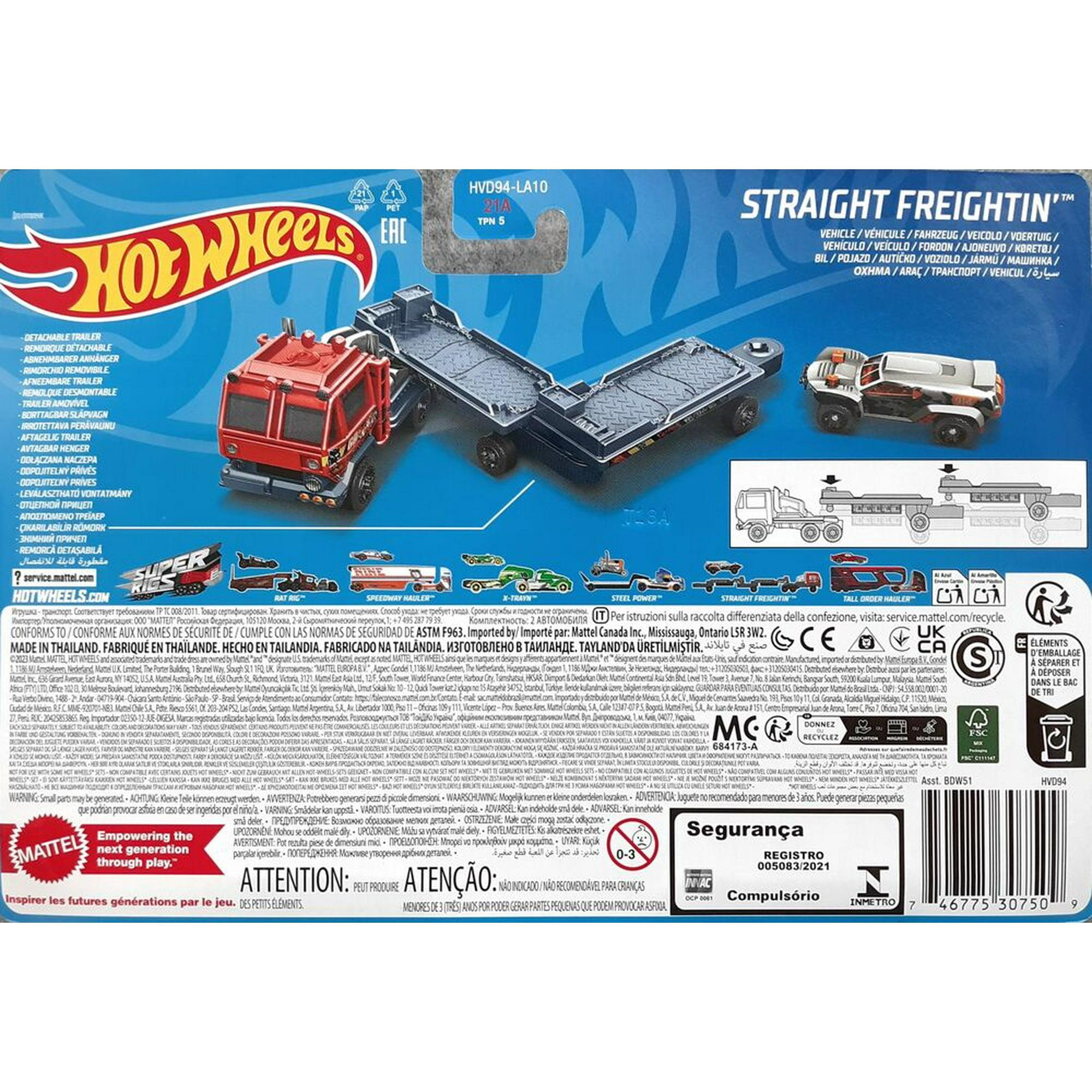 HOT WHEELS TASIYICI TIRLAR STRAIGHT FREIGHTIN BDW51-HVD94 Diğer HVD94