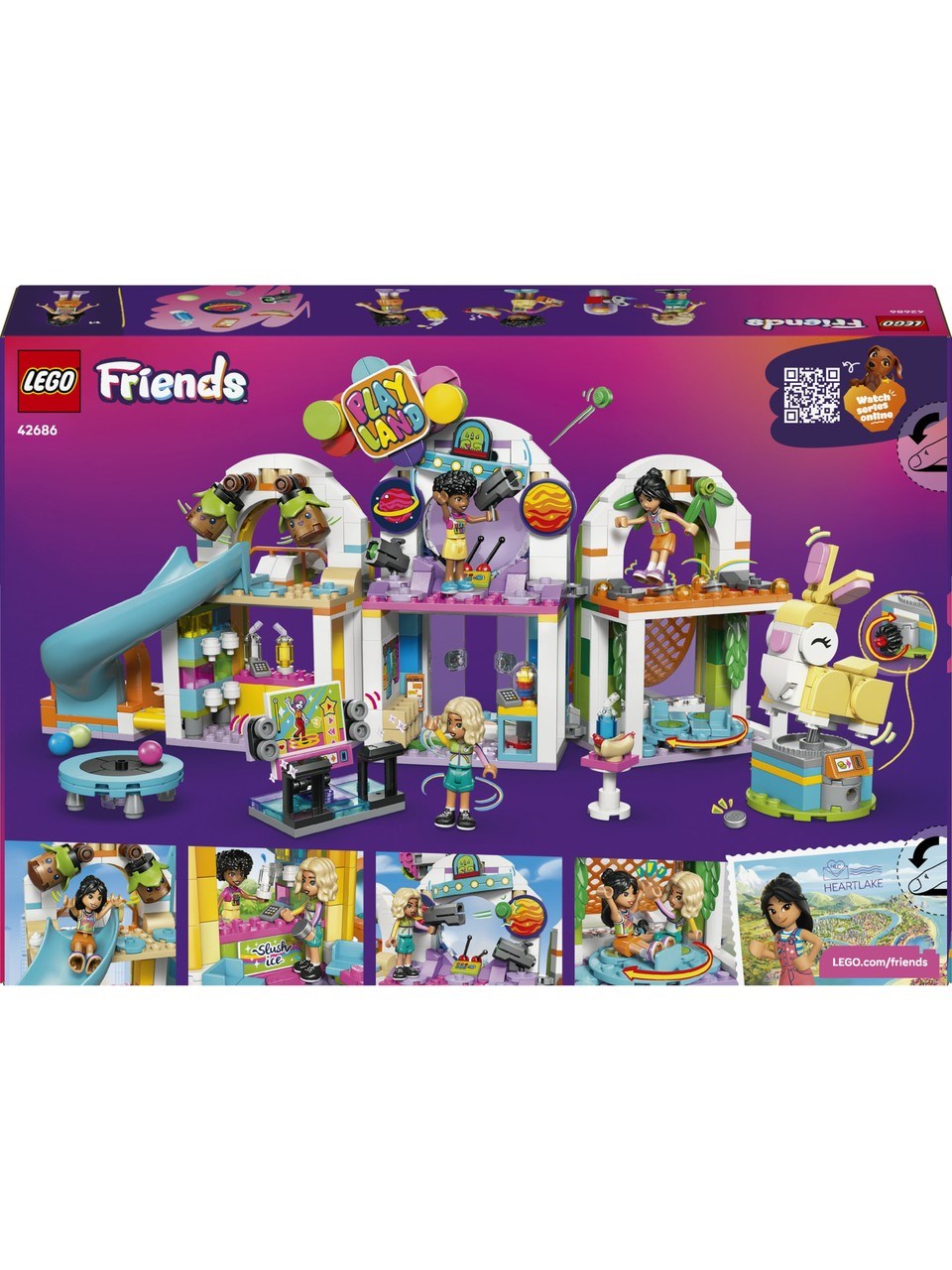 LEGO Friends Eğlenceli Kapalı Oyun Parkı 42686 Diğer LGF42686