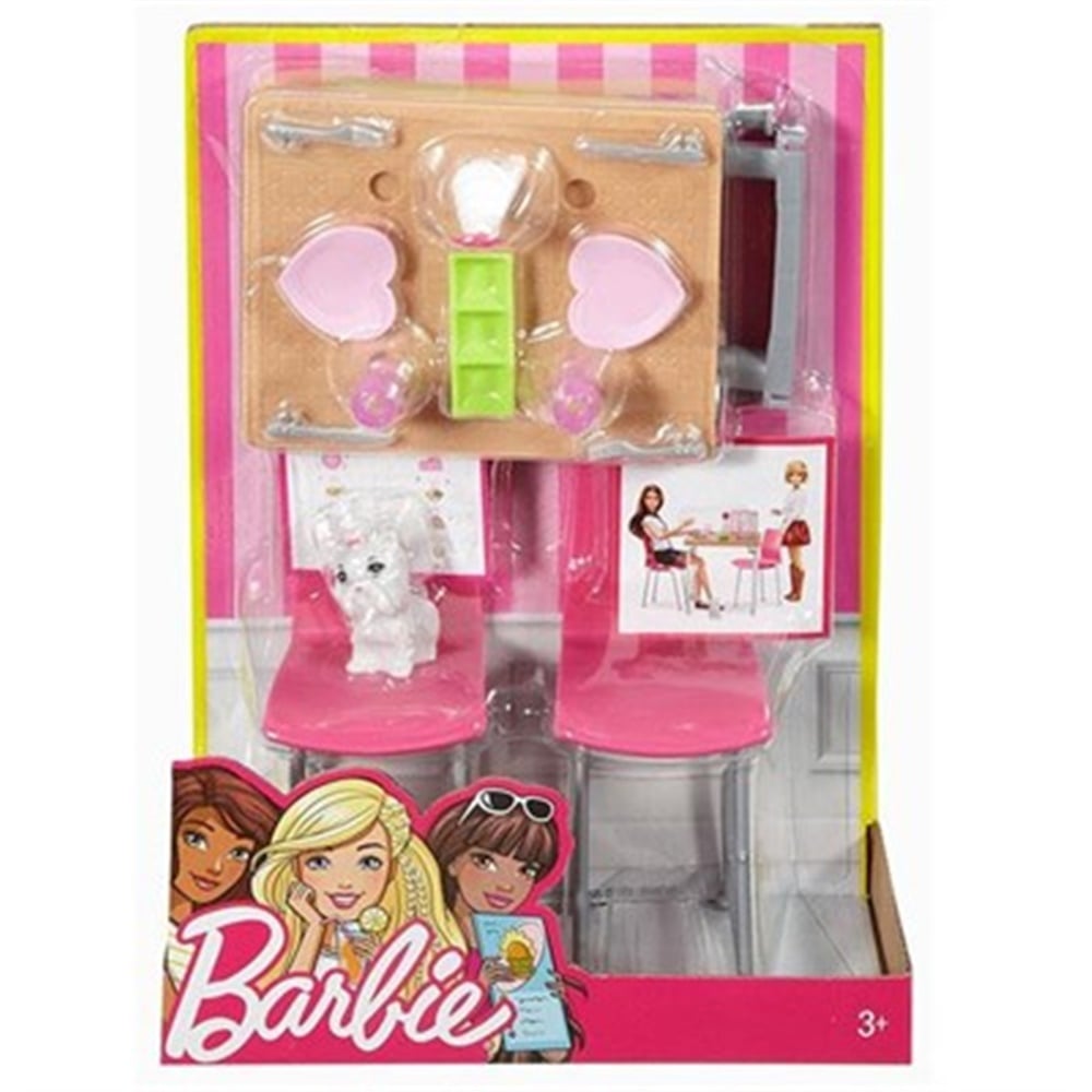 Barbie Ev İçi Dekorasyon Oyun Setleri DVX44