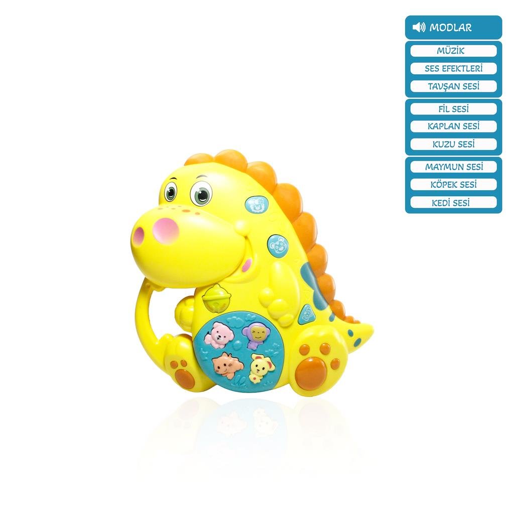 VARDEM KUTULU ISIKLI VE MUZIKLI DINOZOR BEBEK PIYANOSU Diğer VAR JLG 855 71A