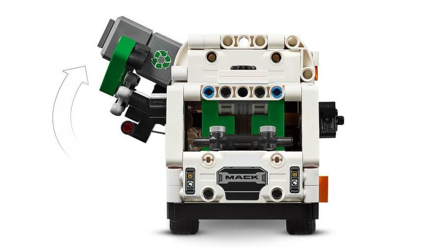 LEGO TECHNIC MACK LR ELECTRIC COP KAMYONU 42167 Diğer LMT42167