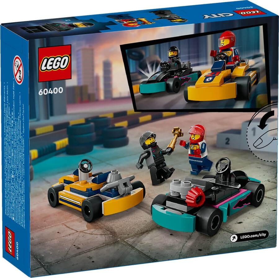 LEGO® CITY GO-KARTLAR VE YARIS SURUCULERI 60400 Diğer LSC60400